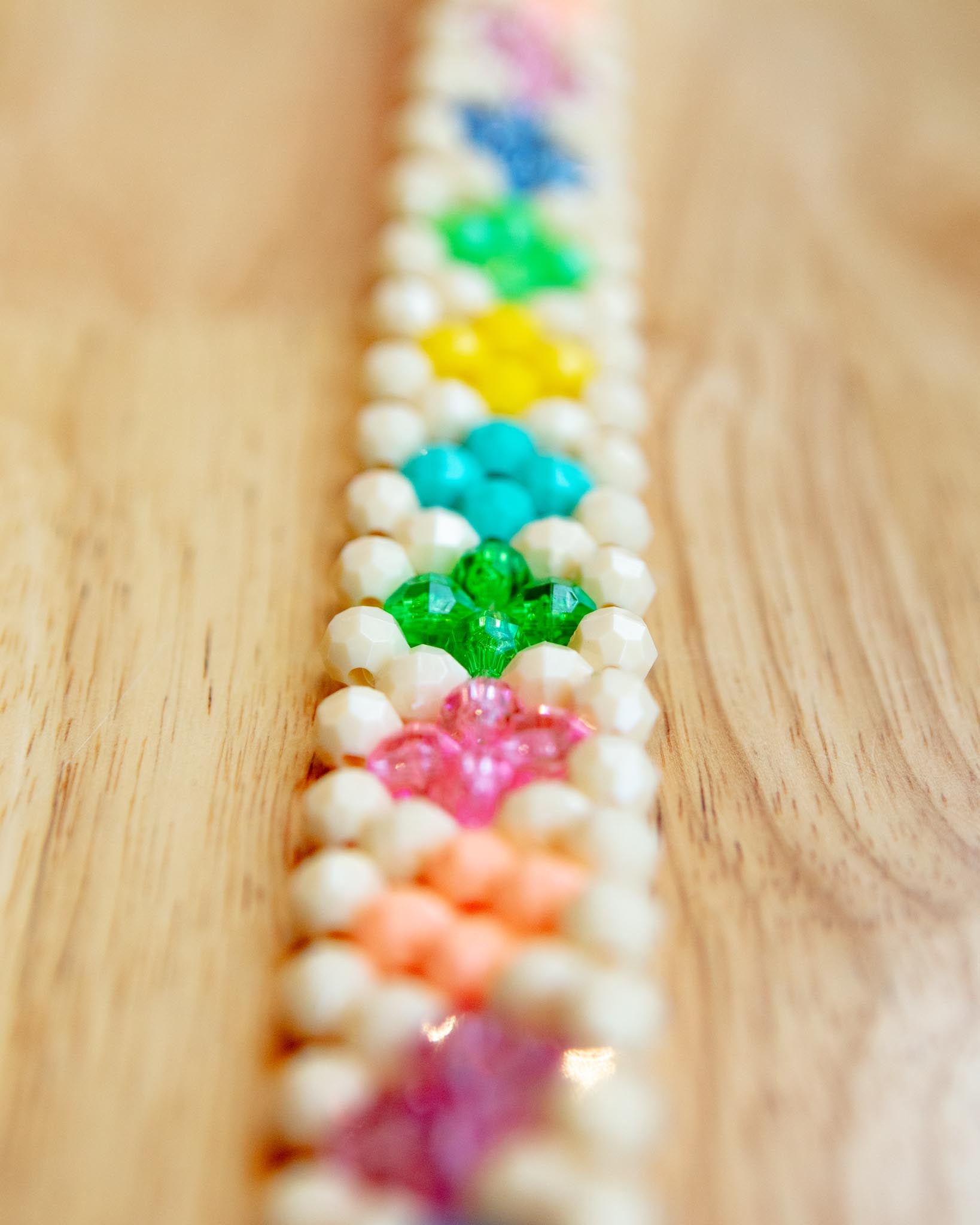 Beaded dog collar