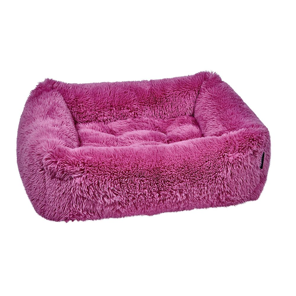 Cherry blossom pattern dog bed