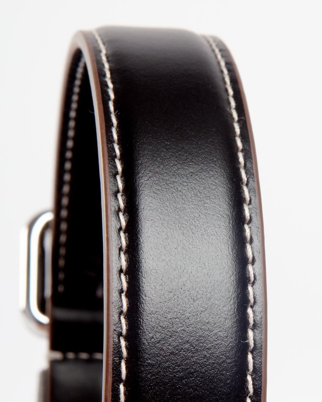 Leather Dog Collar in Black