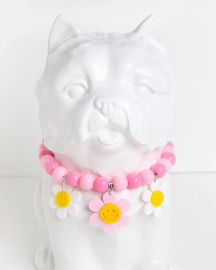 Smiling Daisy Pet Necklace