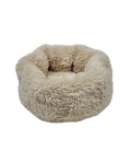 Soft faux fur pet bed